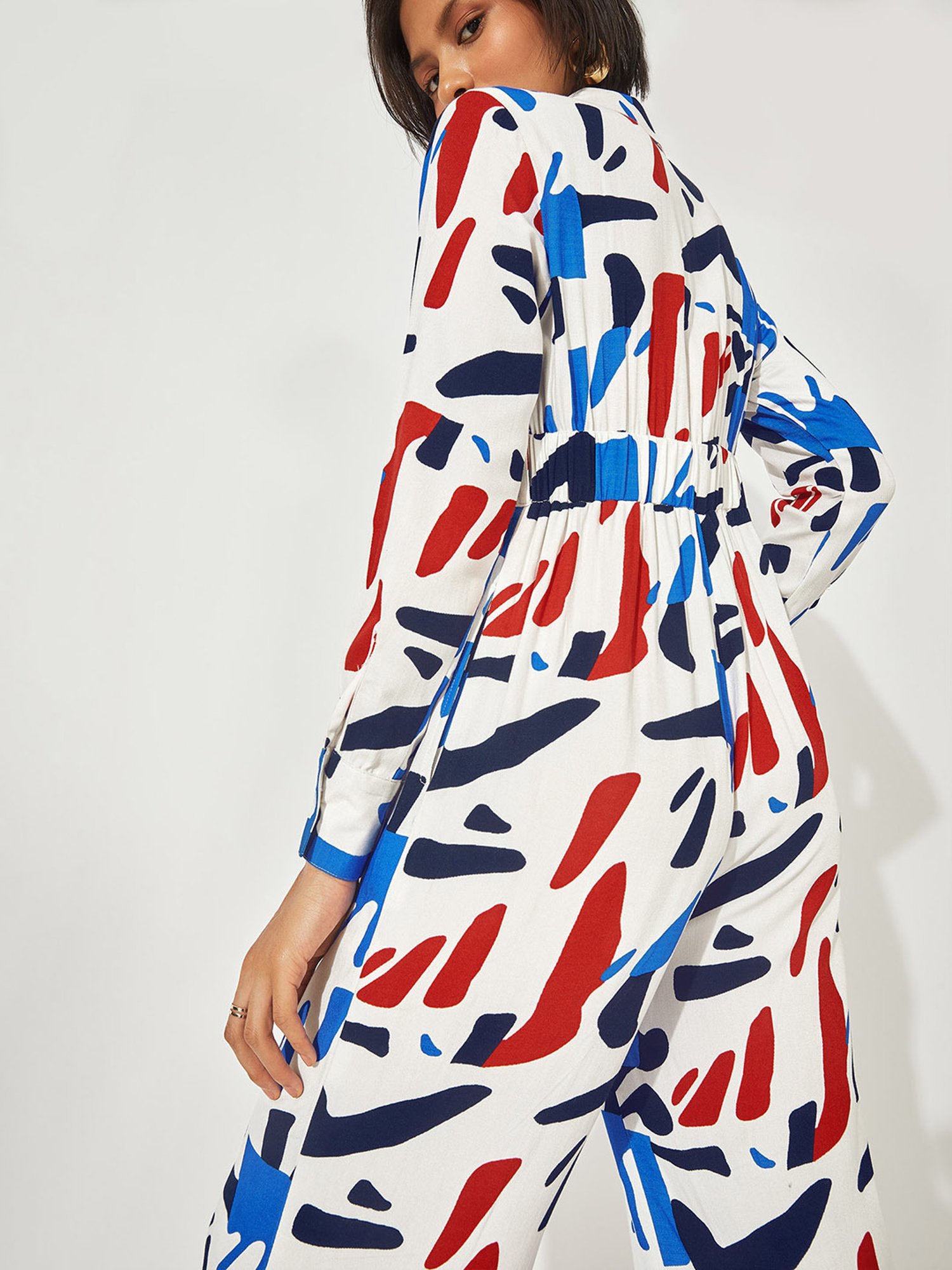 The Label Life Multicolor Printed Jumpsuit