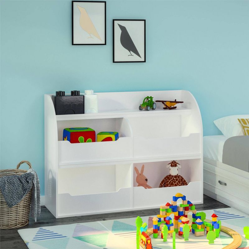 Kids' Dixie Toy Storage Bookcase White - Room & Joy