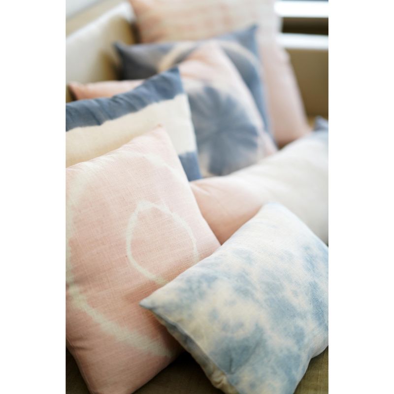 Aria Grey Tie Dye Decorative Pillow - Shiraleah