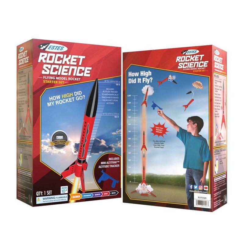 Rocket Science Flying Model Rocket Starter Set