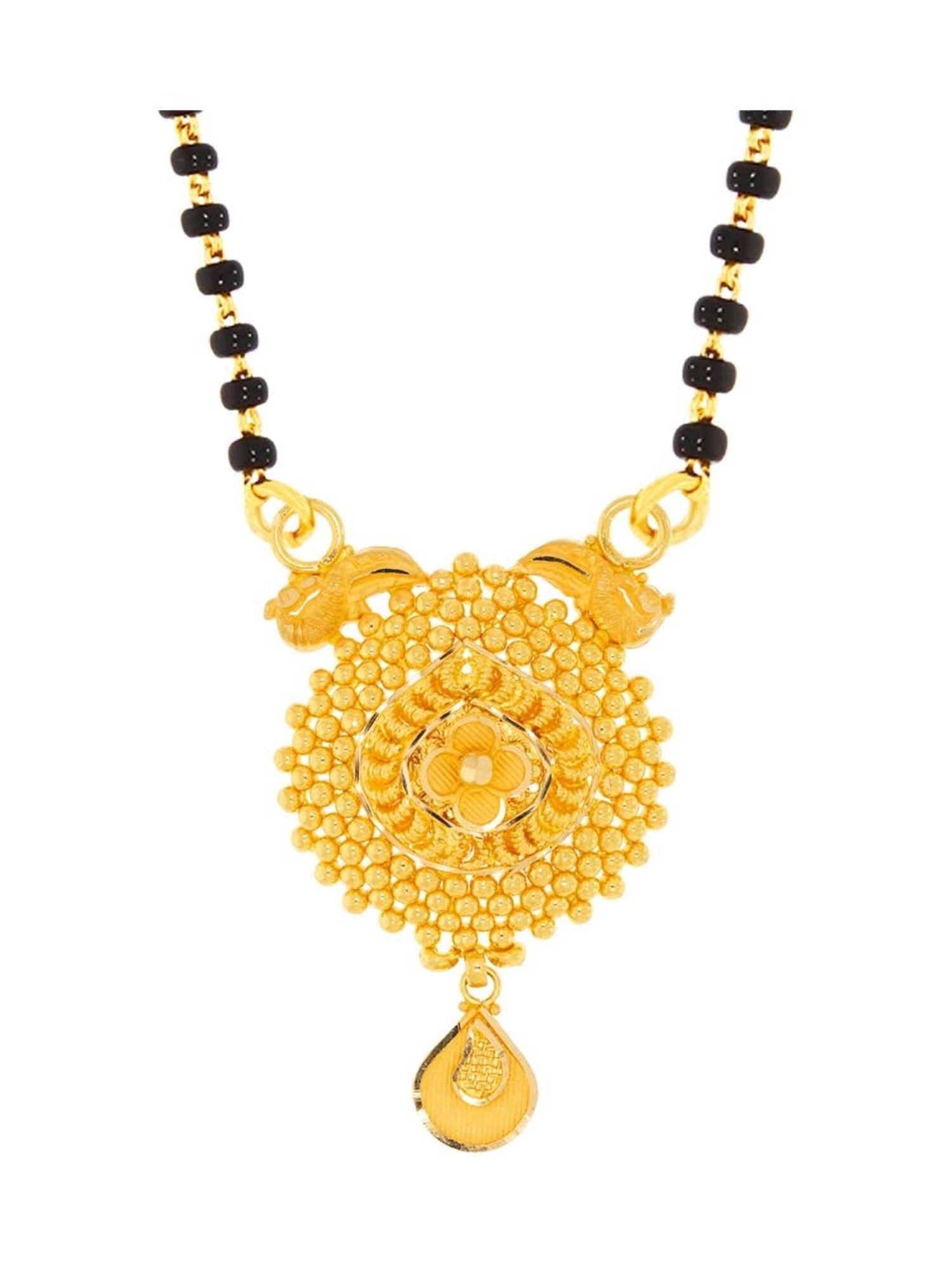 Waman Hari Pethe Jewellers 22k Gold Tanmaniya for Women