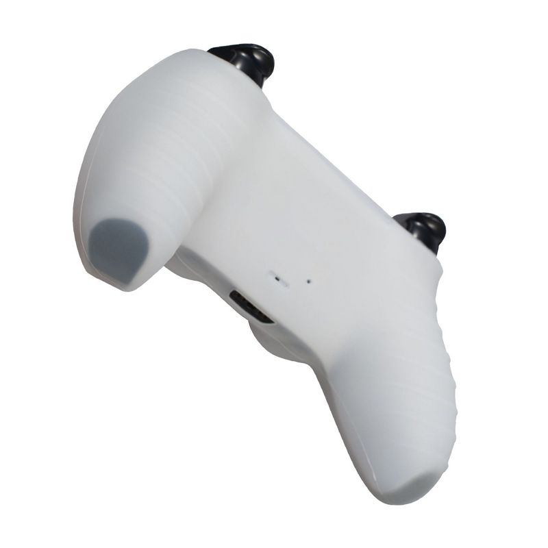 Insten Controller Grip Cover Case Compatible with PS5 Controller - Protective Silicone Skin, White