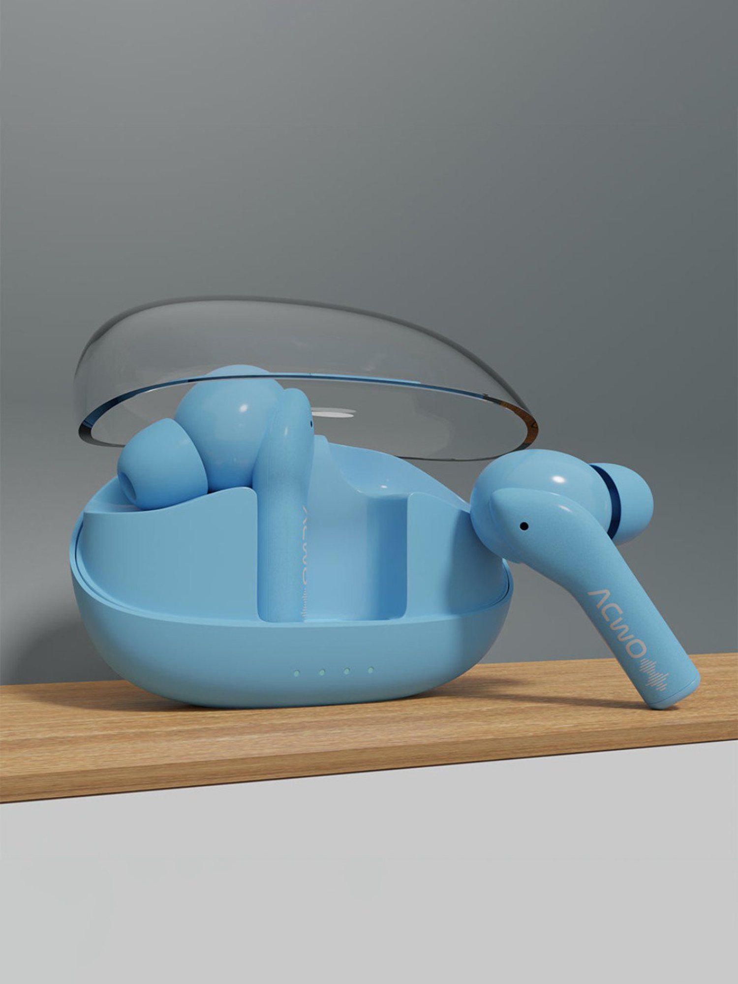 ACwO DwOTS 535 In Ear BT Earbuds with 35H Playtime & BasS BooM X Sound (Maya Blue, True Wireless)