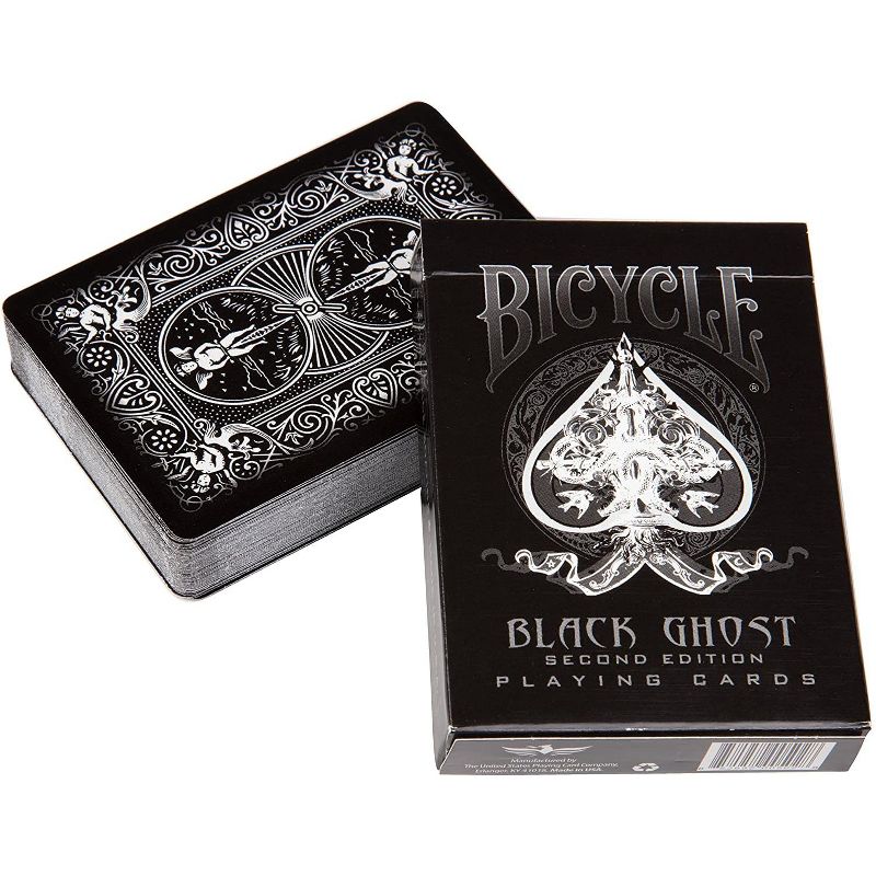 Ellusionist Bicycle Black Ghost Playing Cards Deck