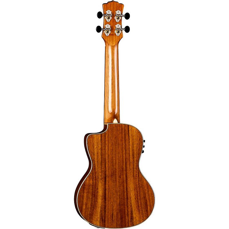 Luna Guitars Vista Eagle Tropical Wood Concert Acoustic-Electric Ukulele Gloss Natural