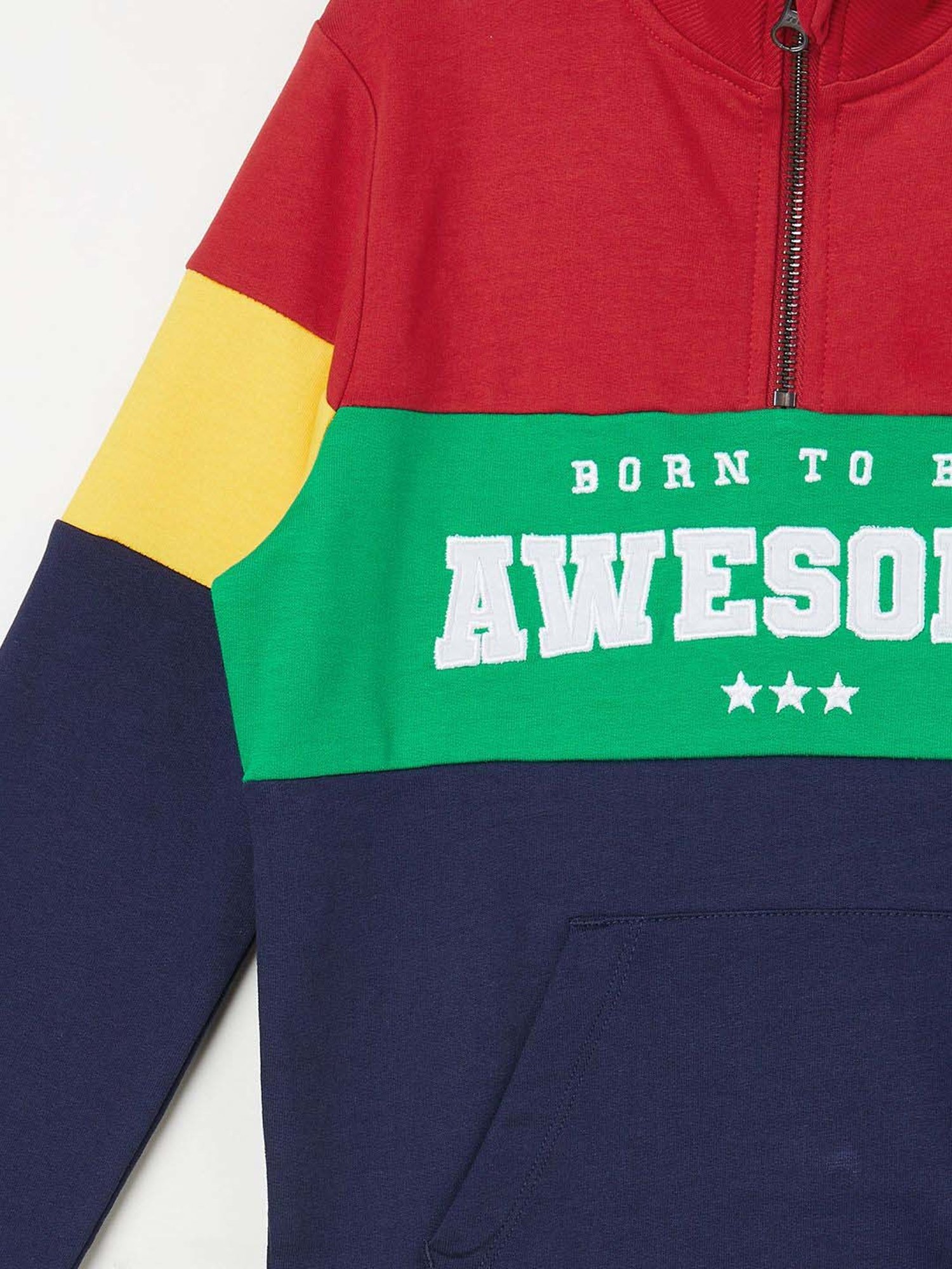 Fame Forever by Lifestyle Kids Multicolor Cotton Printed Full Sleeves Sweatshirt