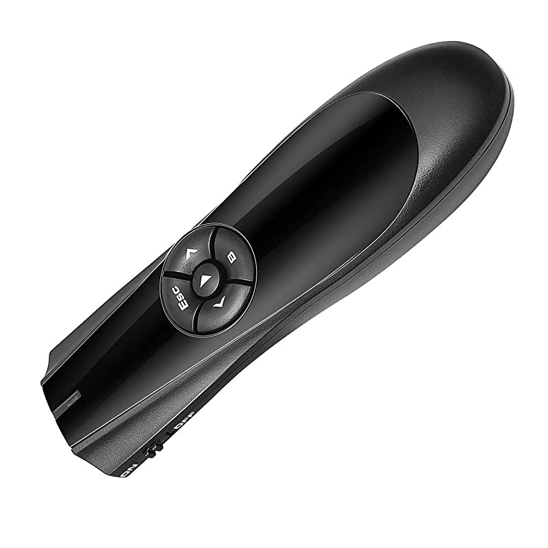 Wireless Presenter  RF 24GHz Wireless PresenterRemote Presentation USB Control PowerPoint PPT Clicker