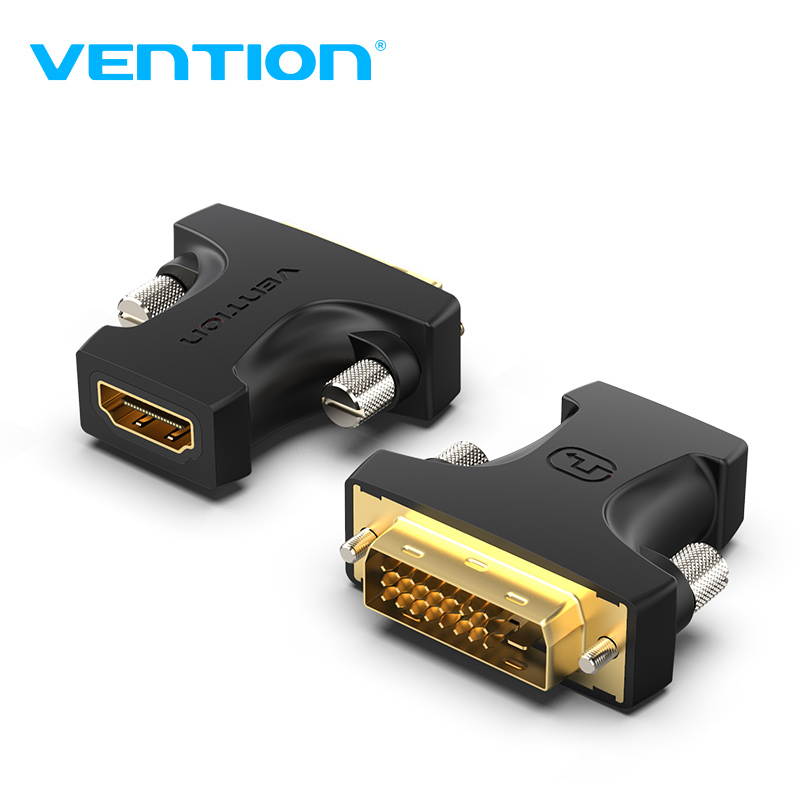 Vention DVI to HDMI Adapter Bi Direction DVI D 24+1 Male to HDMI Female Cable Connector Converter