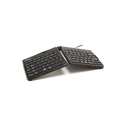 Goldtouch Go!2 Mobile Keyboard - PC & Mac GTP-0044 Plus Jestik Microfiber Cloth - Value Bundle