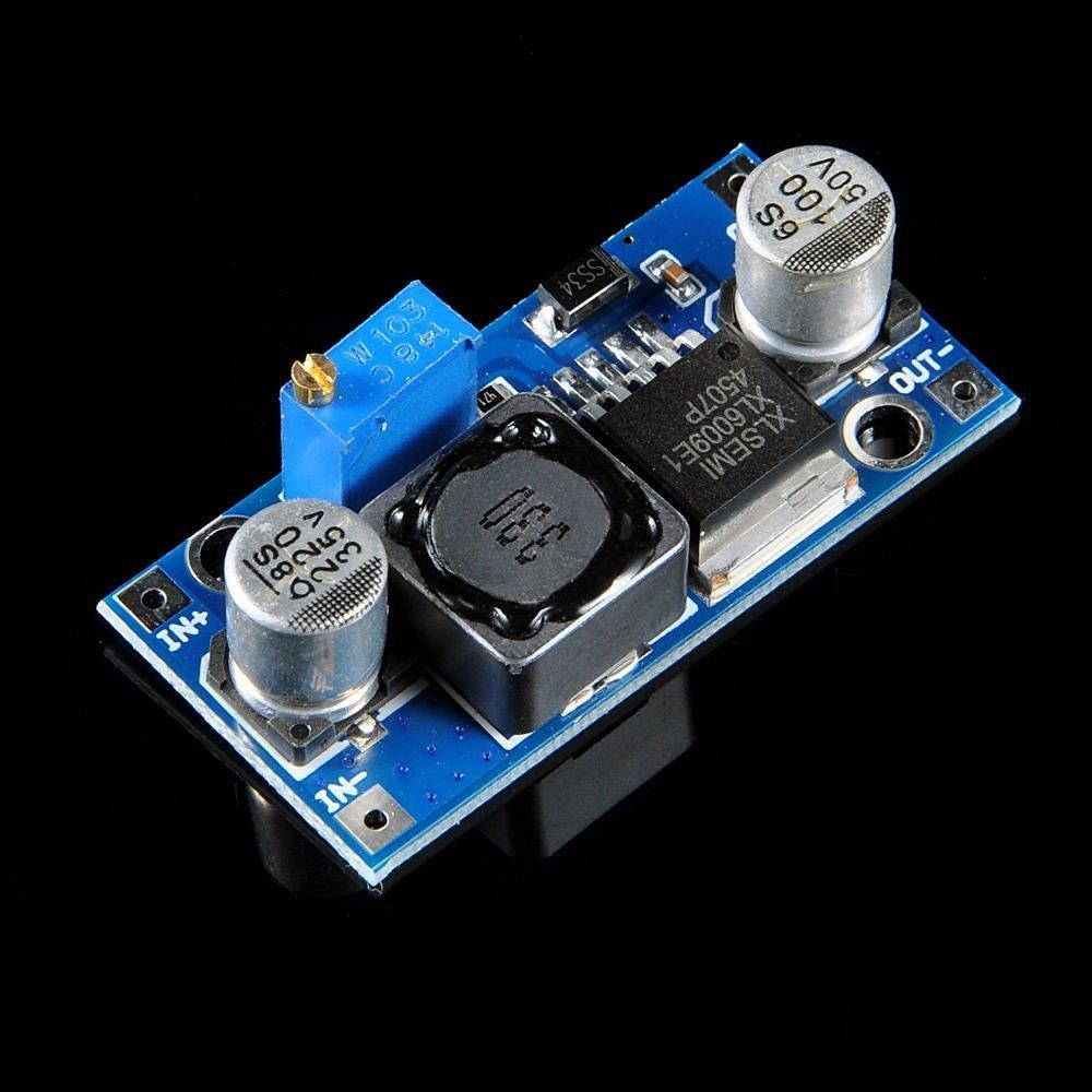 2 pcs Super XL6009 DC-DC Adjustable Step-up Boost Power Converter Module