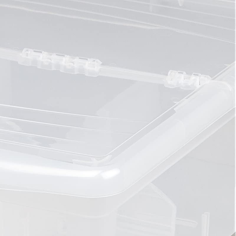 Large Media Storage Box 3 Pack Clear