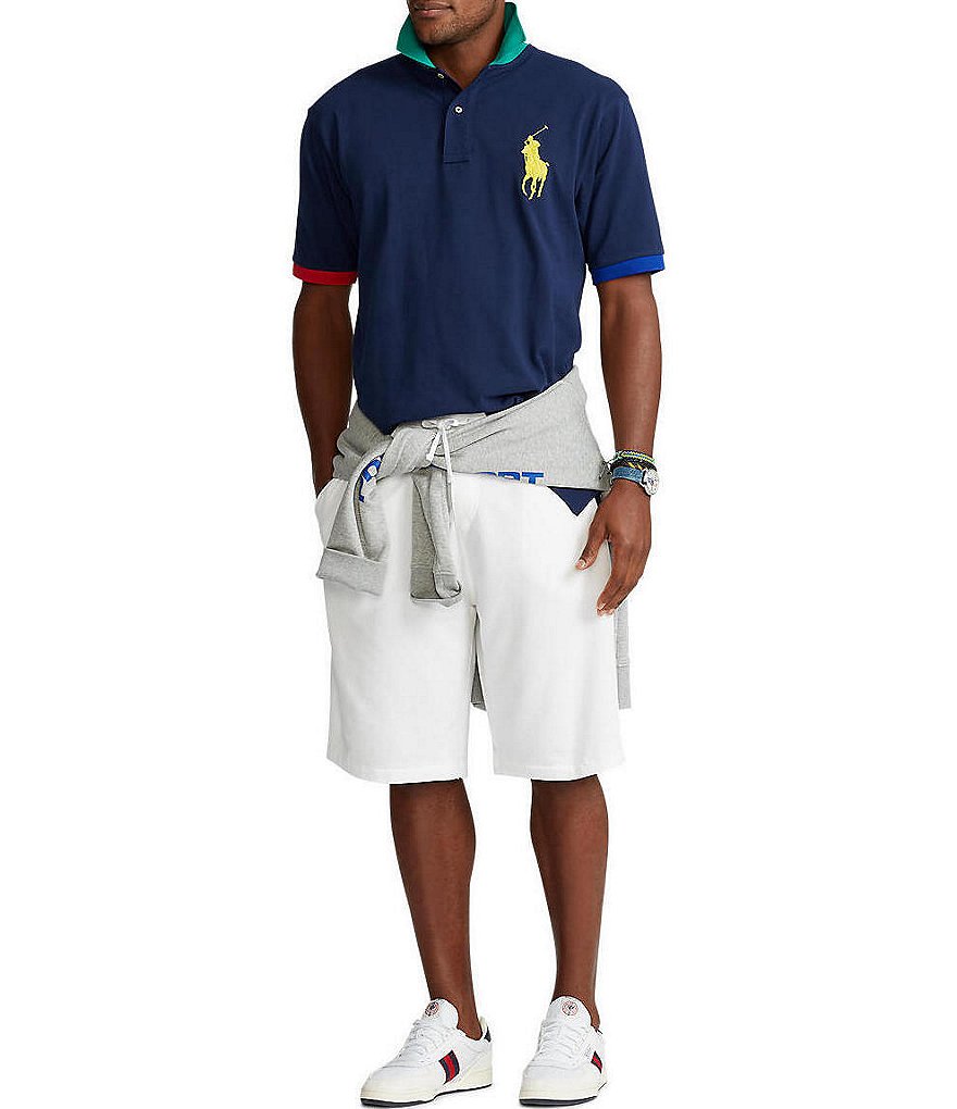Polo Ralph Lauren Big & Tall Big Pony Mesh Short-Sleeve Polo Shirt