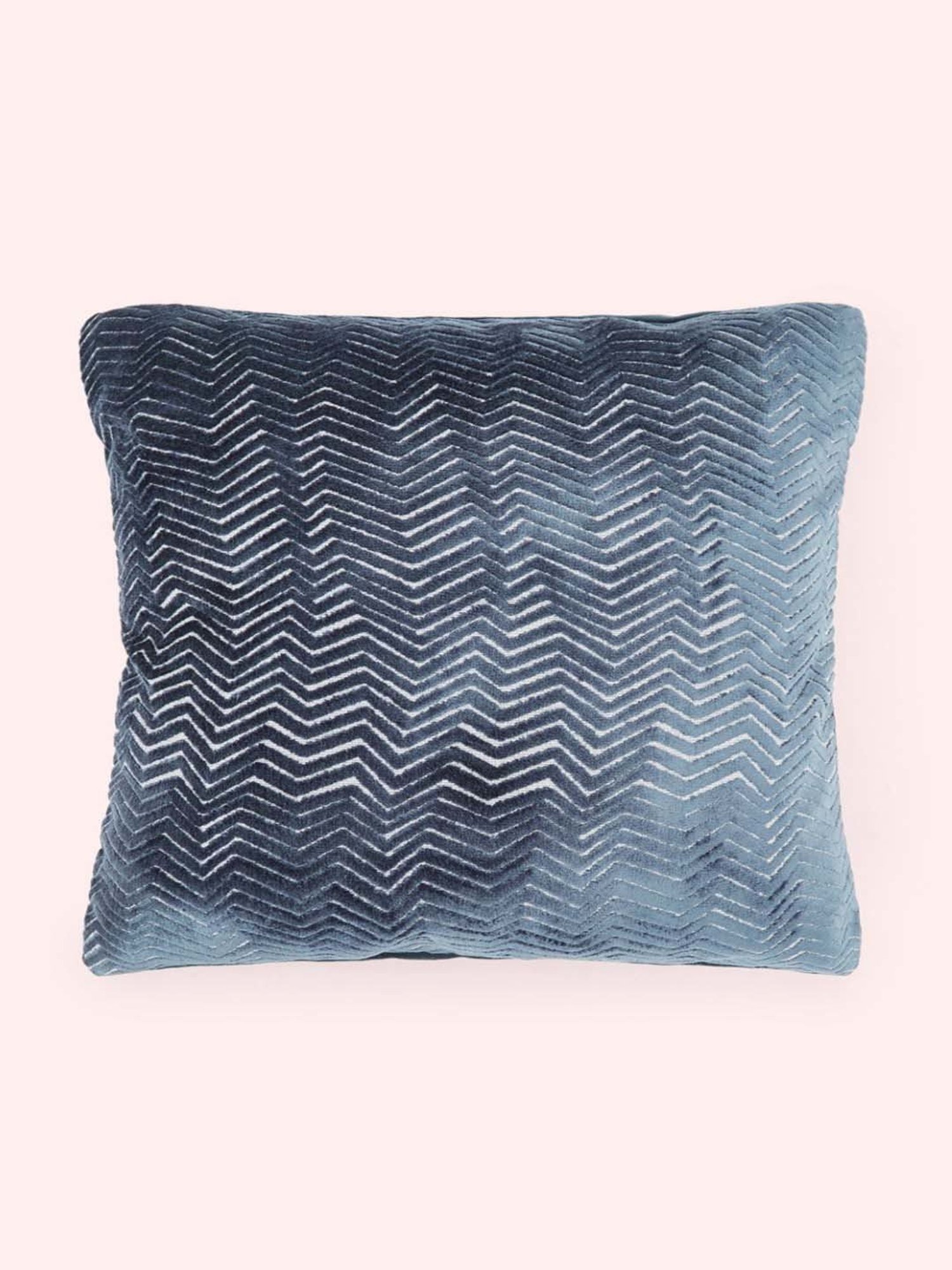 Living Scapes by Pantaloons Grey Cotton Cushion Cover