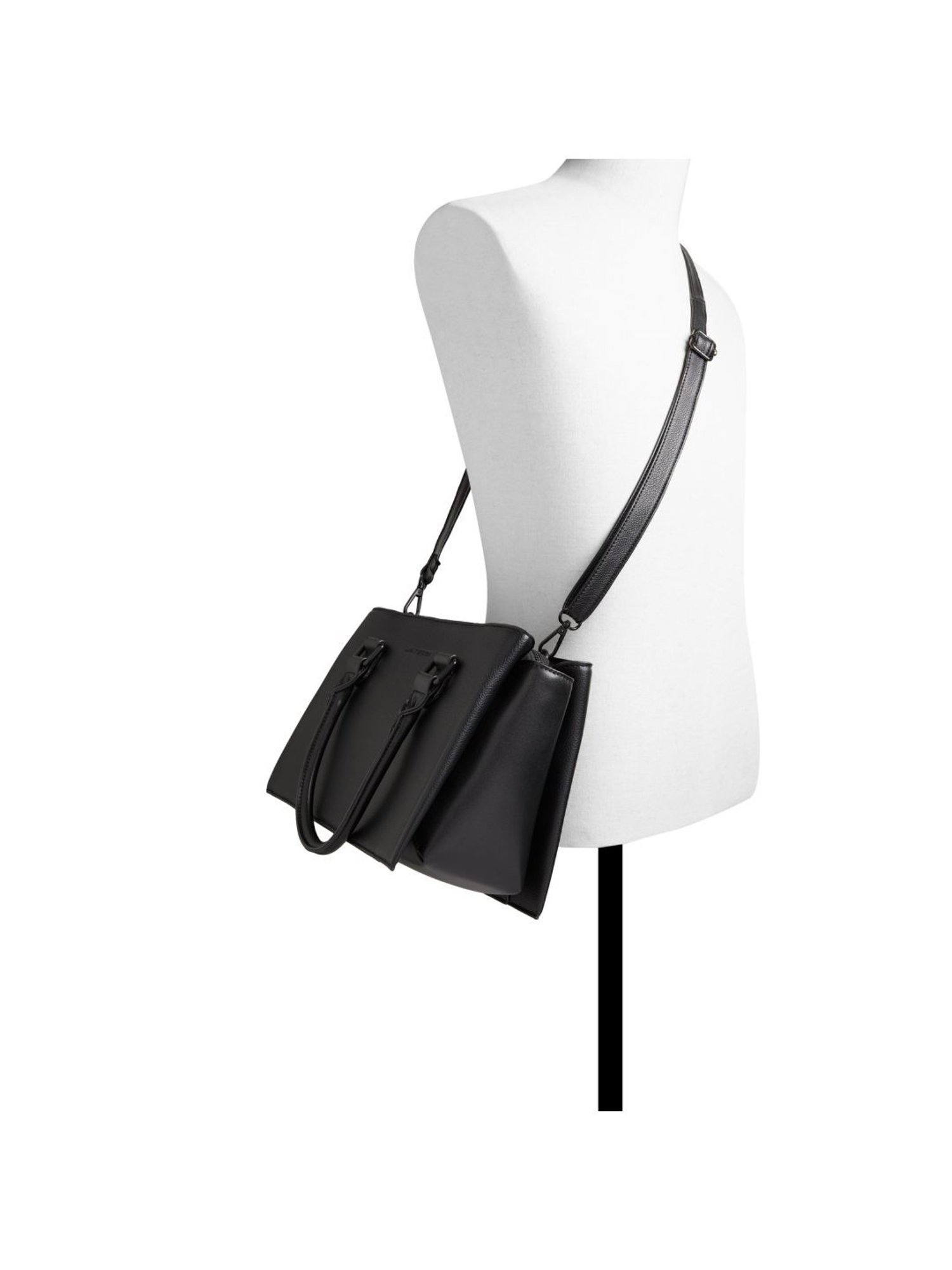 Call It Spring Black Solid Handbag