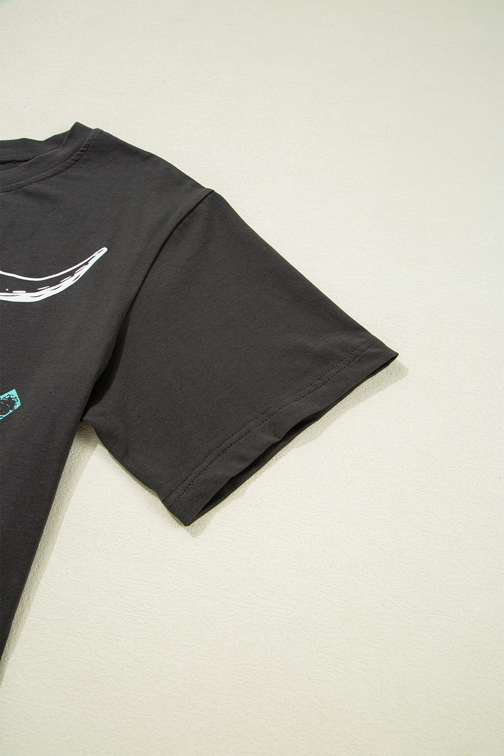 Red Cheetah Print Casual Short Sleeve Crew Neck T Shirt