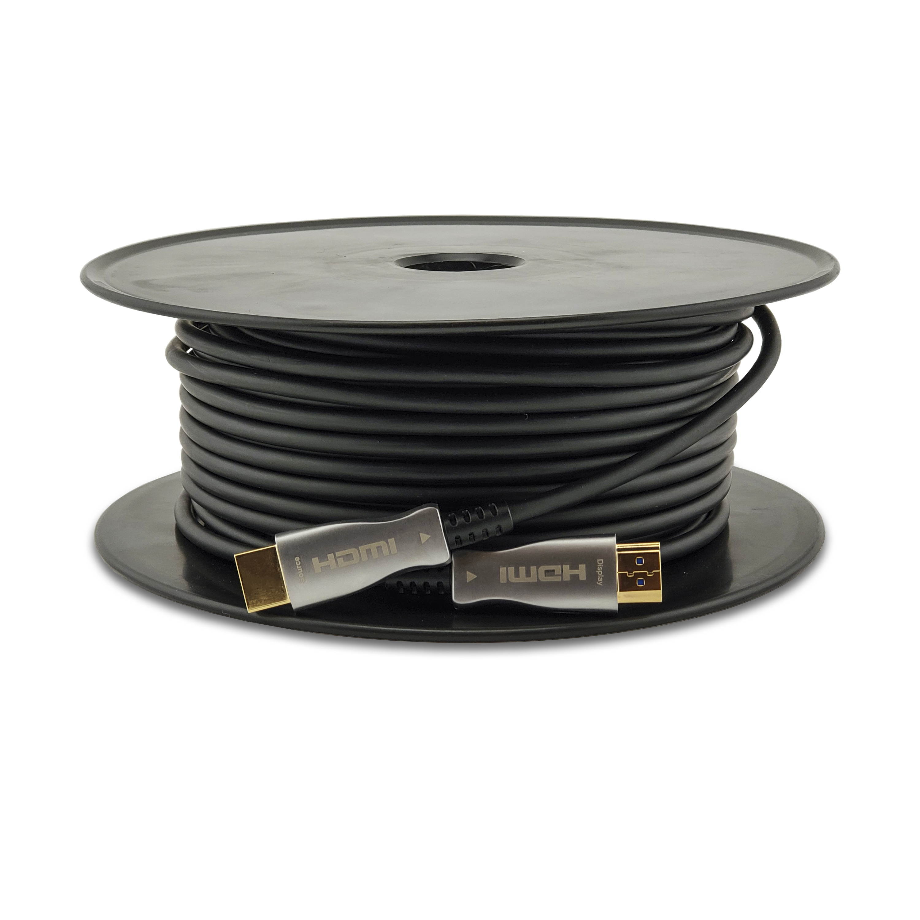 SatelliteSale Active High-Speed Optical HDMI 2.0 Cable, 4K, HDMI Cord 50-Feet