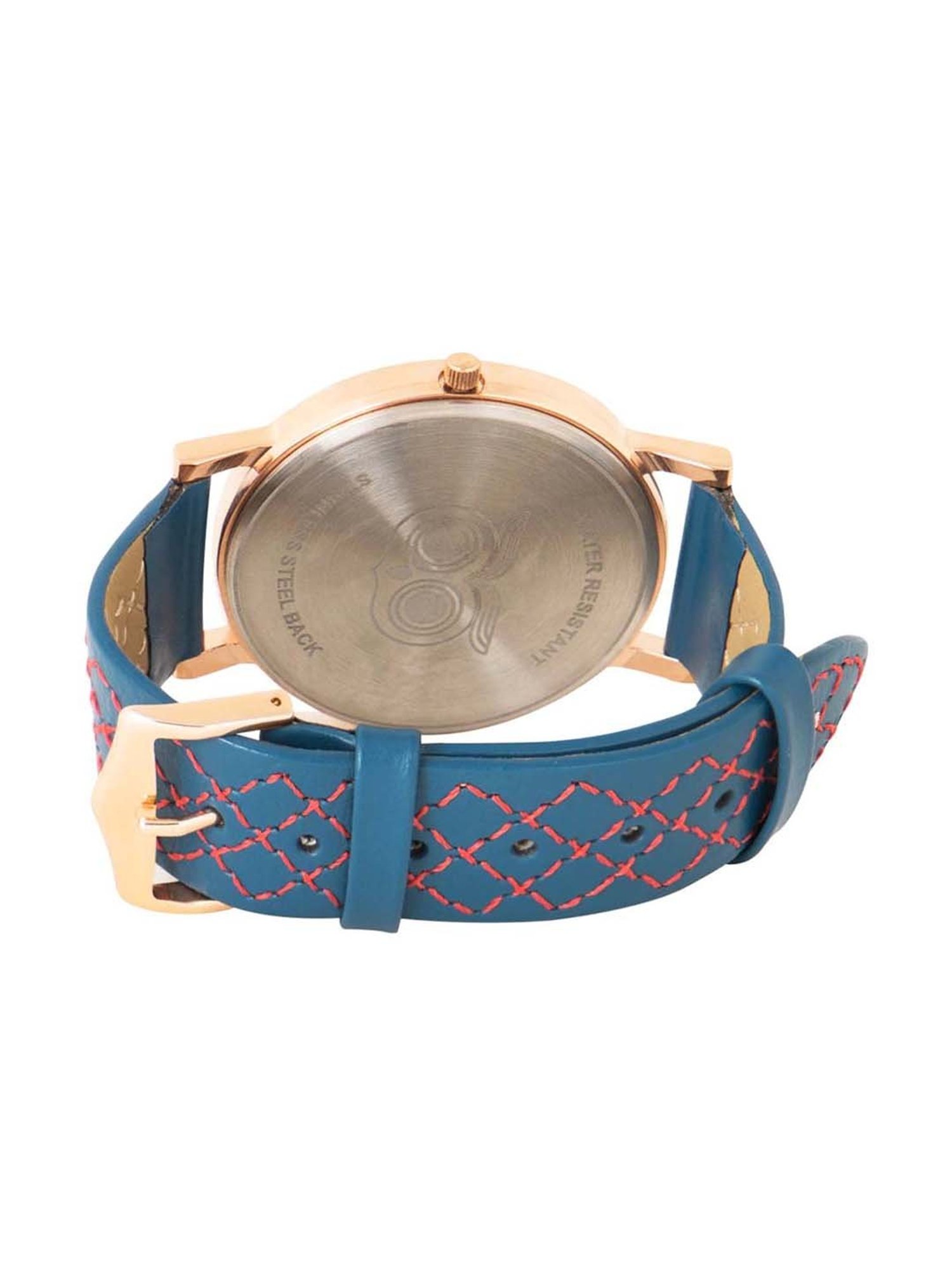 Chumbak MI5 Tulip Garden Quilted Analog Watch for Women