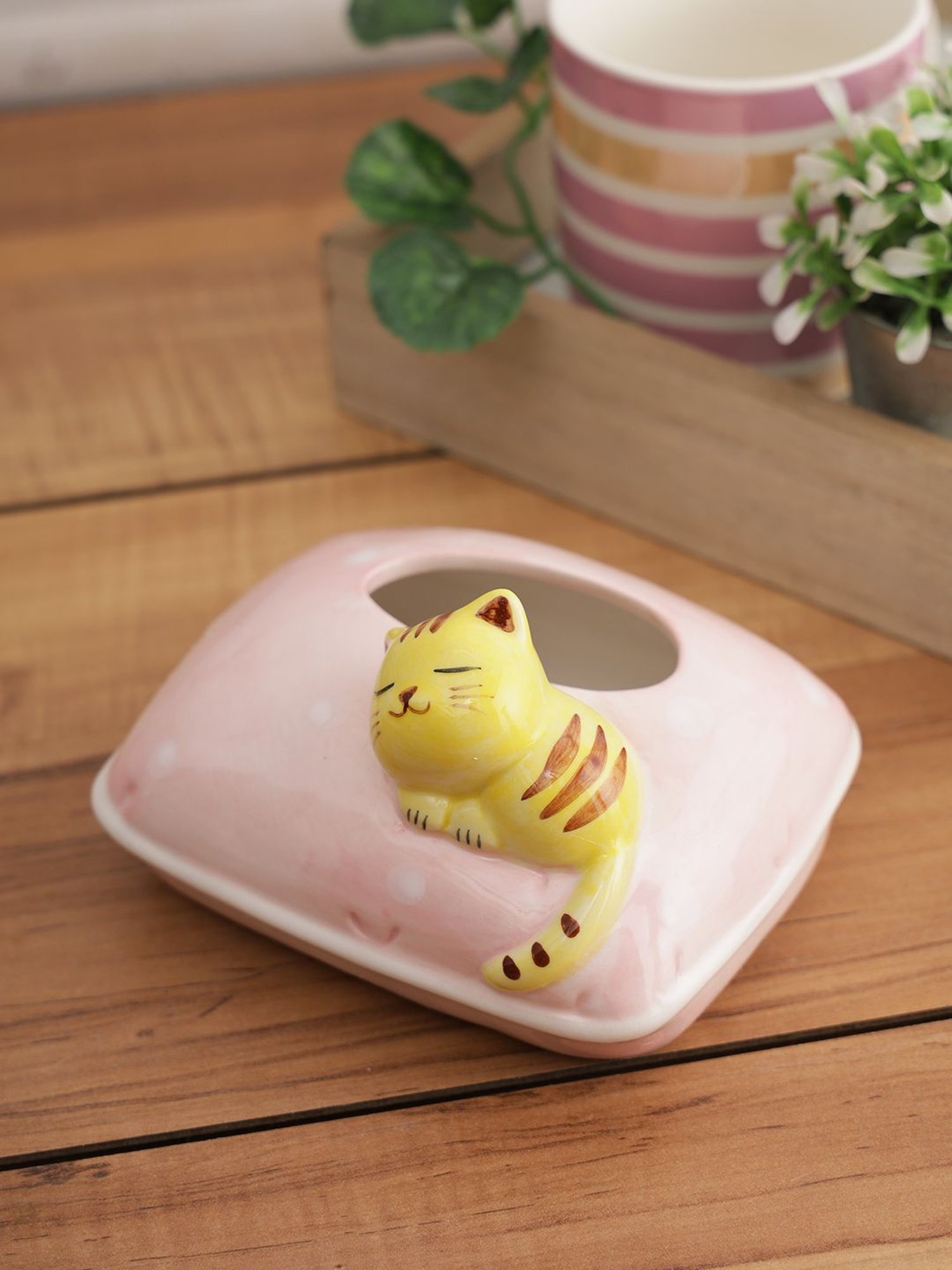 Tayhaa Pink Handcrafted Pink Planter