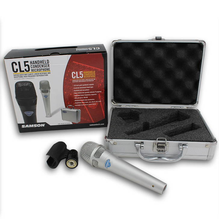 samson CL5  handheld condenser microphone professional stage band recording conference speech microphone