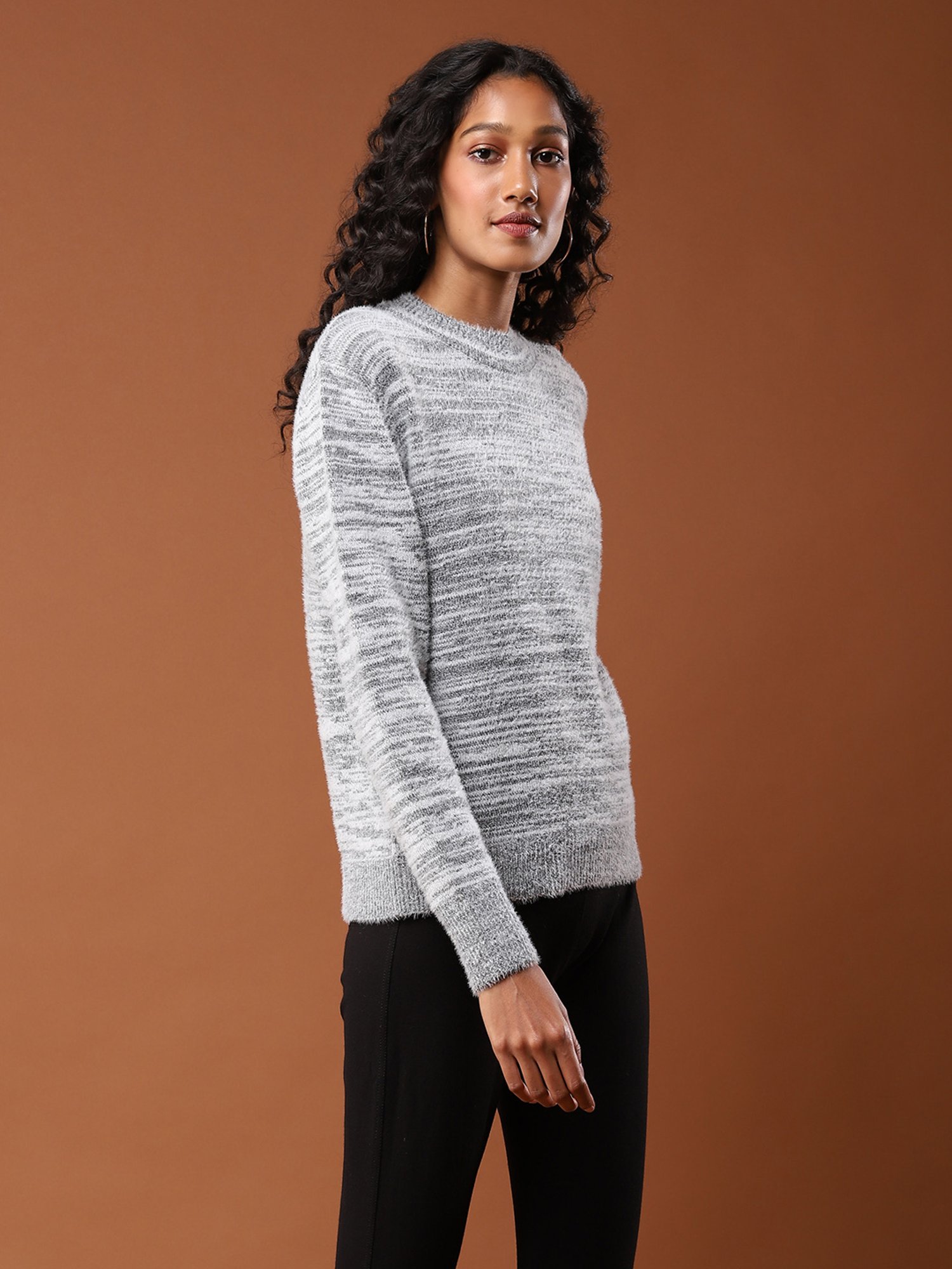 aarke Ritu Kumar Grey Sweater