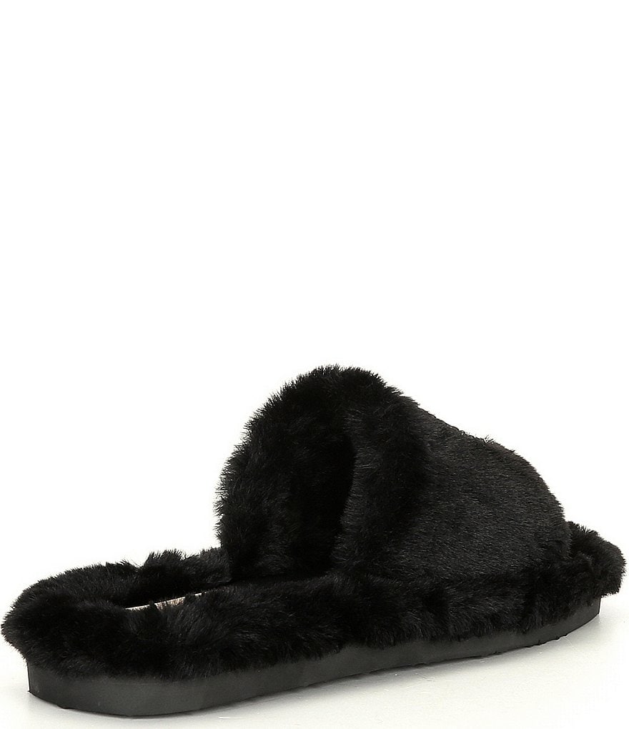 Antonio Melani Lushhh Faux Fur Slippers