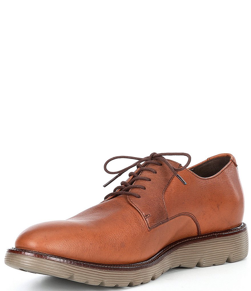 Flag LTD. Men's Shelby Leather Plain Toe Oxfords