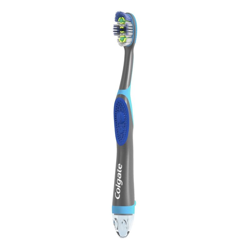 Colgate 360 Total Advanced Floss Tip Bristles Sonic Powered Toothbrush - Soft - 2ct
