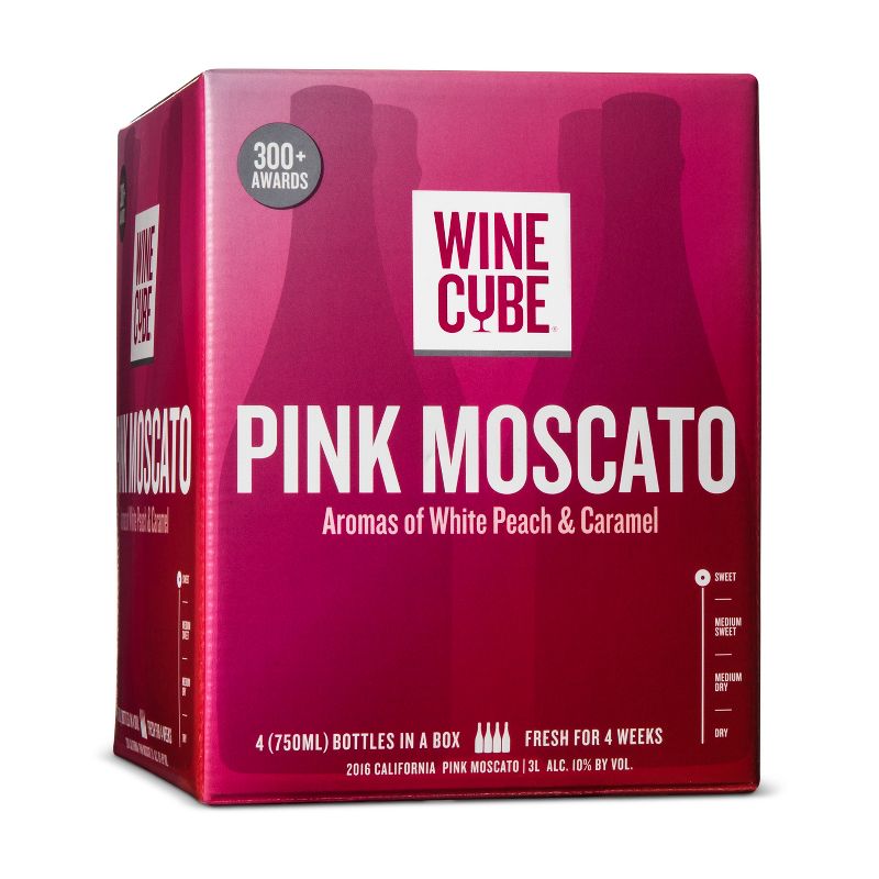 Pink Moscato Rose Wine - 3L Box - Wine Cube™