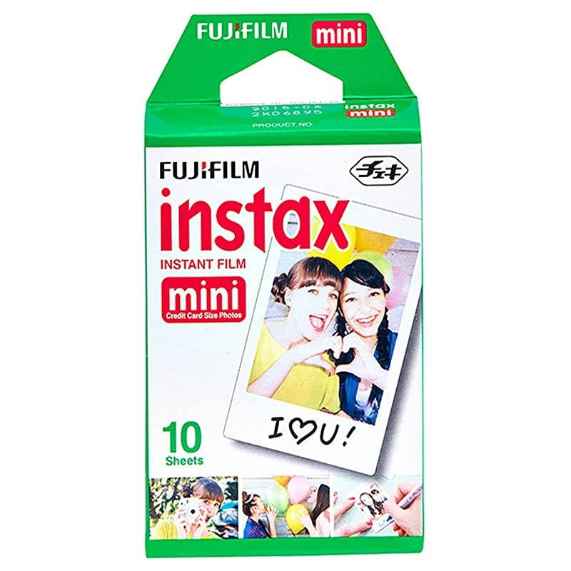 Instax Mini 9 Instant Film Camera Ice Blue + Instax Film 10 Shots + Pleather Case + 64 Pocket Album+ Photix SelfStanding Frames + Stickon Frames Exclusive Instax Design Bundle