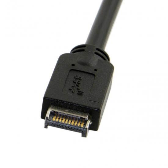 Cablecc USB 3.1 Front Panel Header to USB 3.0 Type-A Male Extension Data Cable 50cm