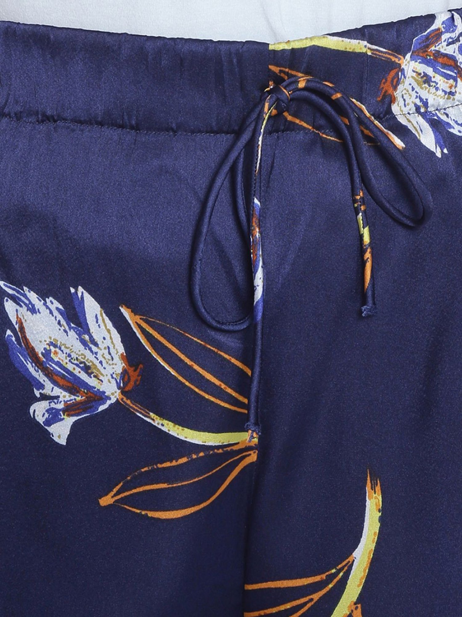 Oxolloxo Navy Printed Shorts