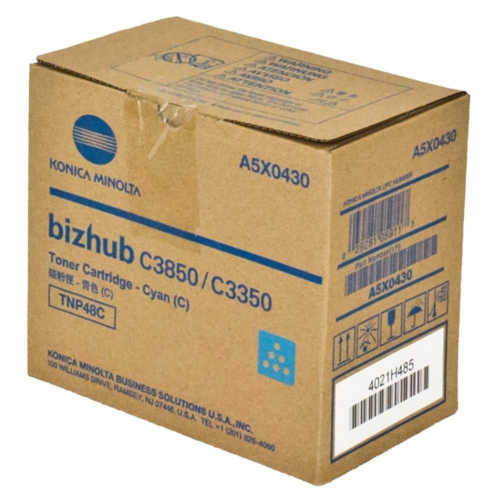 KONICA MINOLTA OEM Toner Cartridge, CYAN, yield 10,000 A5X0430