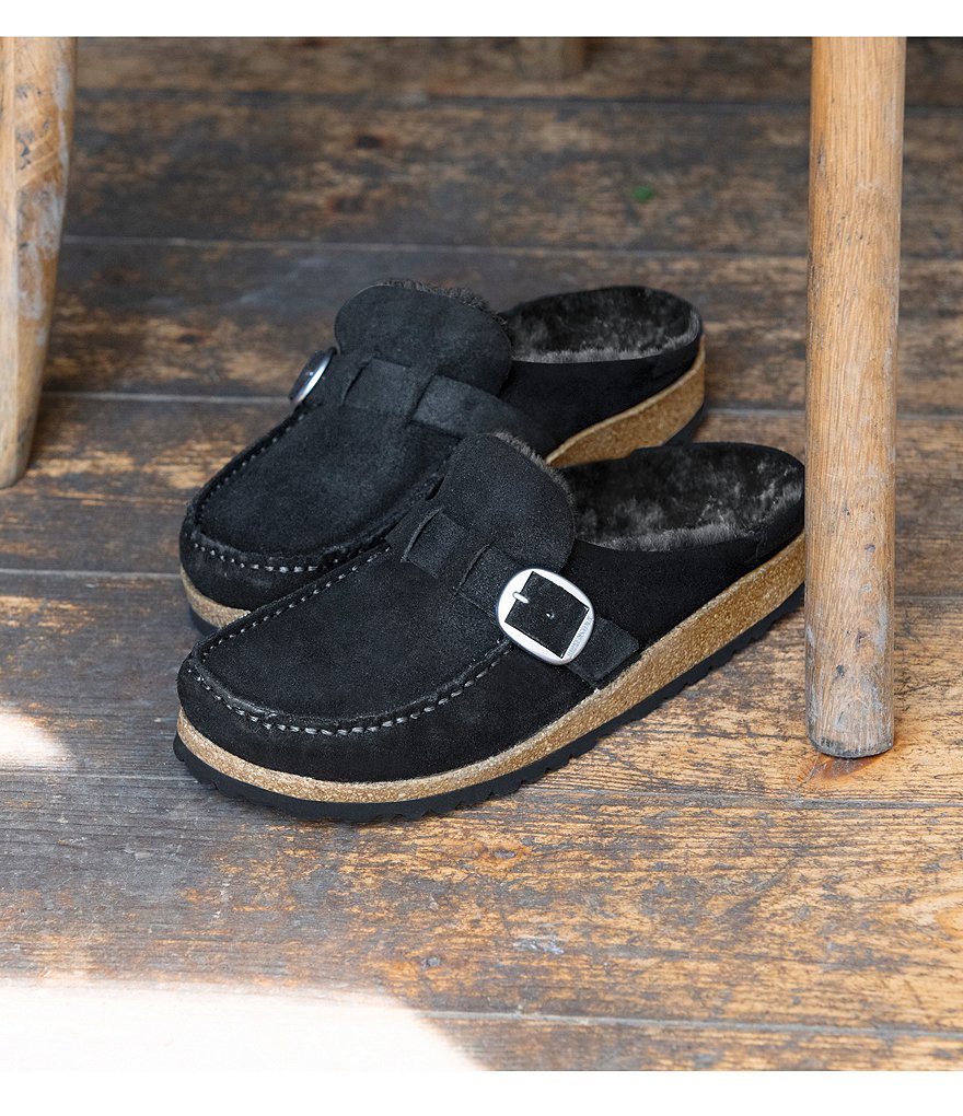 Birkenstock Women's Buckley Shearling Clogs