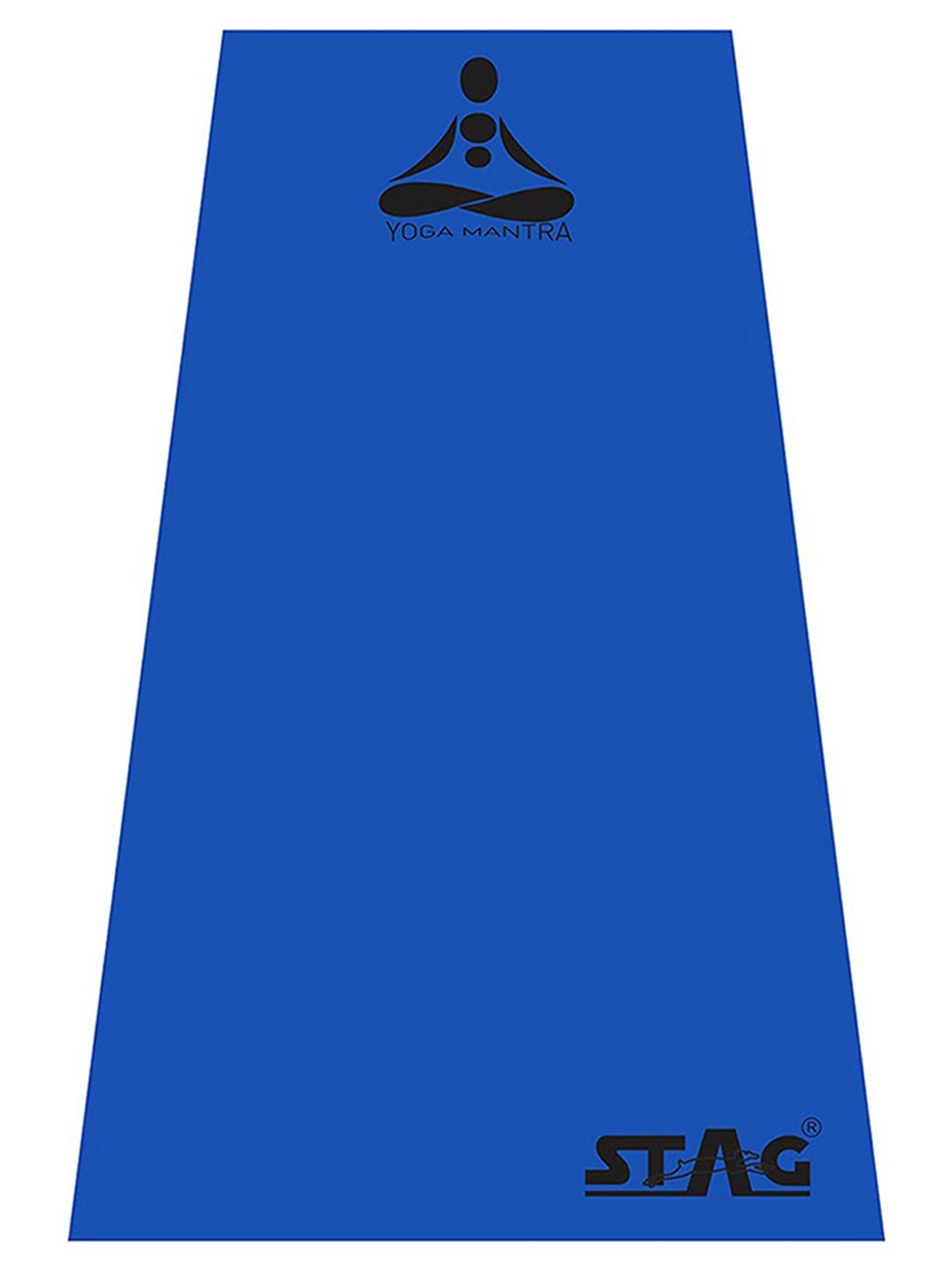 Stag Global Anti-Slip Yoga Mat (Blue) Size - 6X2 Ft