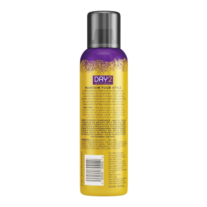 John Frieda Day 2 Dry Conditioner - 5.3oz