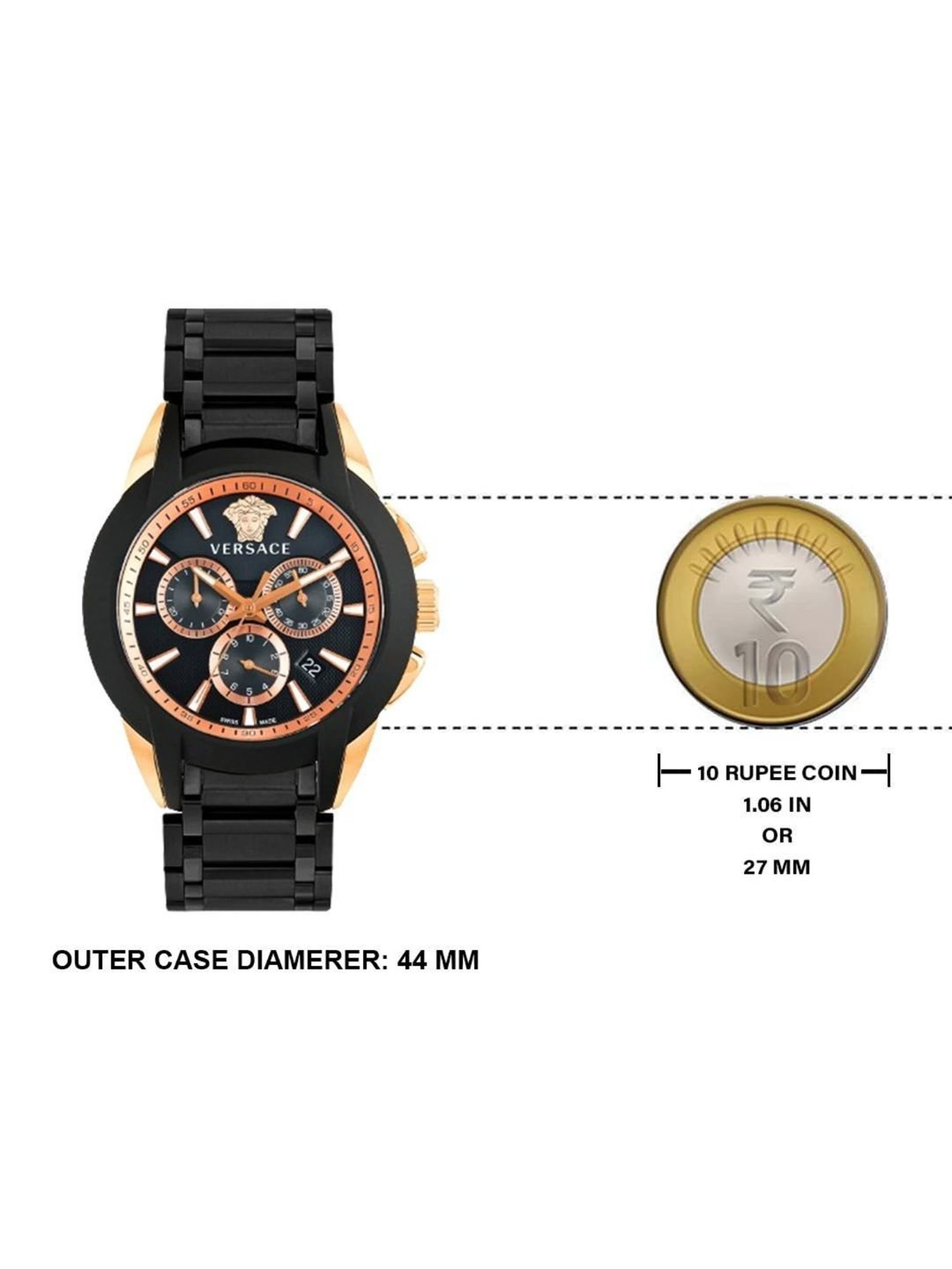 VERSACE VEM800418 Chronograph Watch for Men