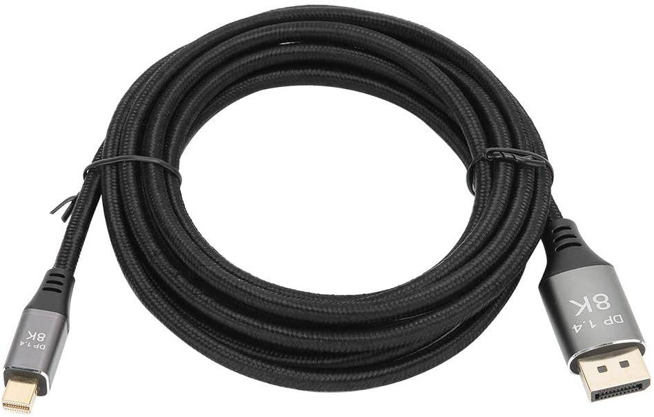 Mini DP to DP Cable Adapter Cable Mini DPto DP Cable Small Size Sturdy Adapter Cable Lightweight Mini DP to DP Cable Wire for Computers for PC