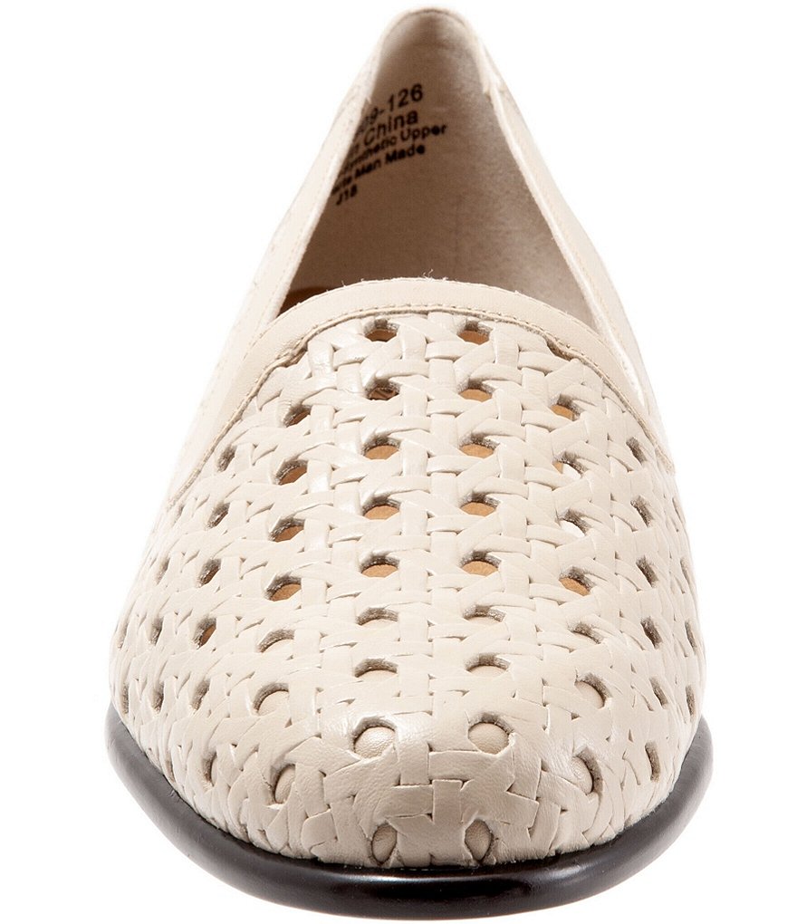 Trotters Liz Woven Leather Loafers