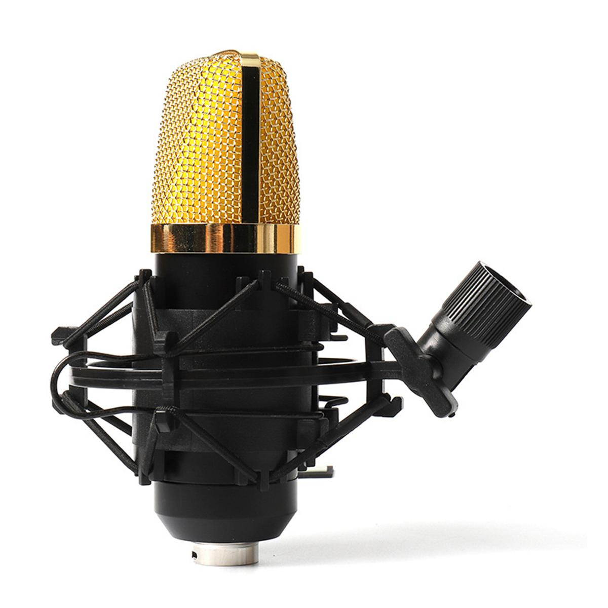 Capacitive Microphone Stand Set With Adjustable Mic Suspension Scissor Arm Mobile Phone Network Karaoke Condenser Recording Microphone