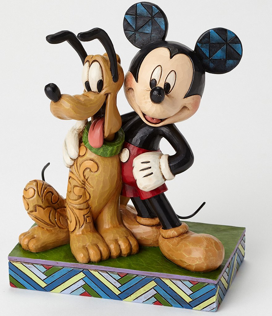 Disney Traditions Collection by Jim Shore Mickey & Pluto #double;Best Pals#double; Figurine