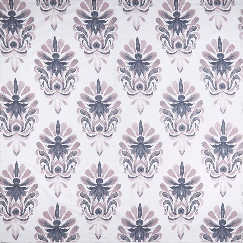 72"x72" Emery Cotton Fabric Shower Curtain - Nicole Miller