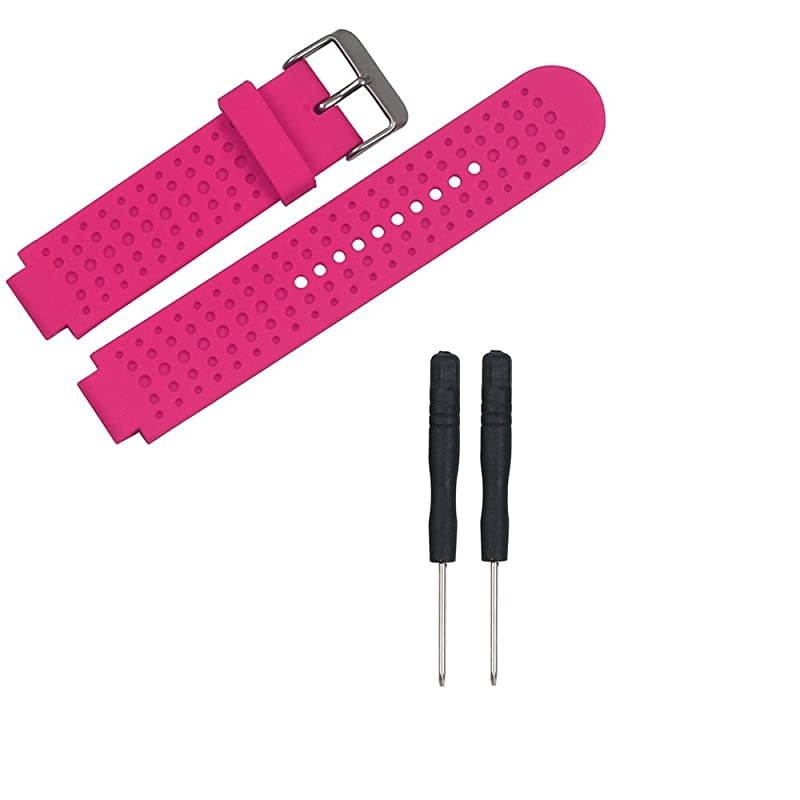 Band for Garmin Forerunner 25 Soft Silicone Replacement Watch Band Strap for Garmin Forerunner 25 GPS Running Watch