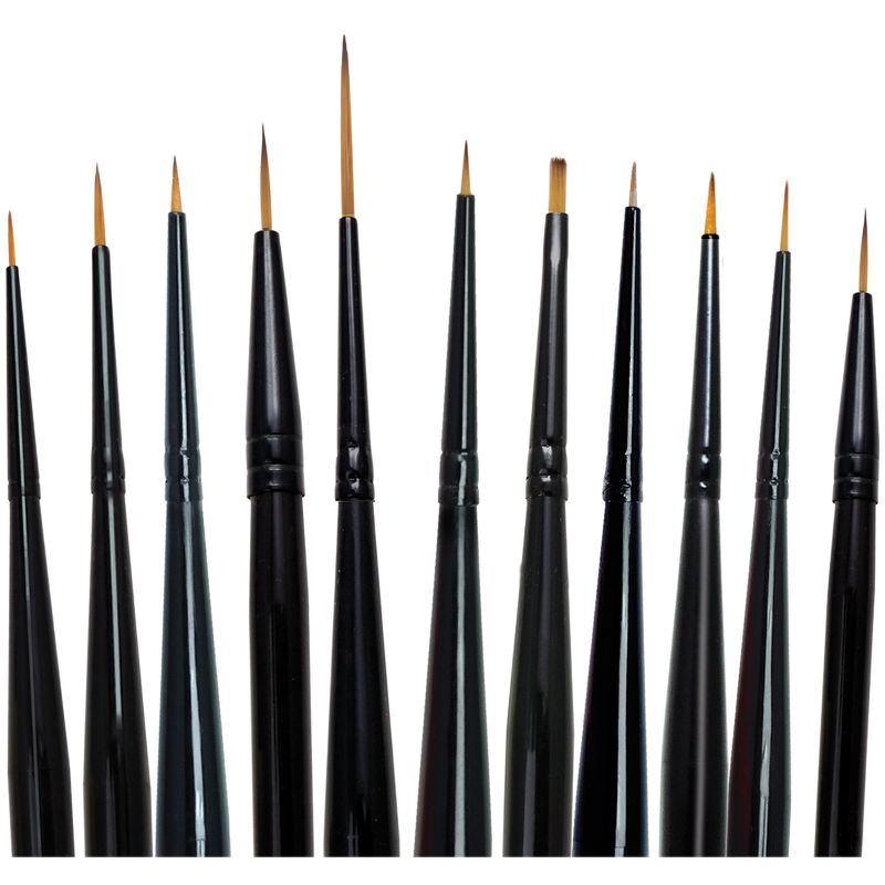 Majestic Detail Brush Set-11/Pkg