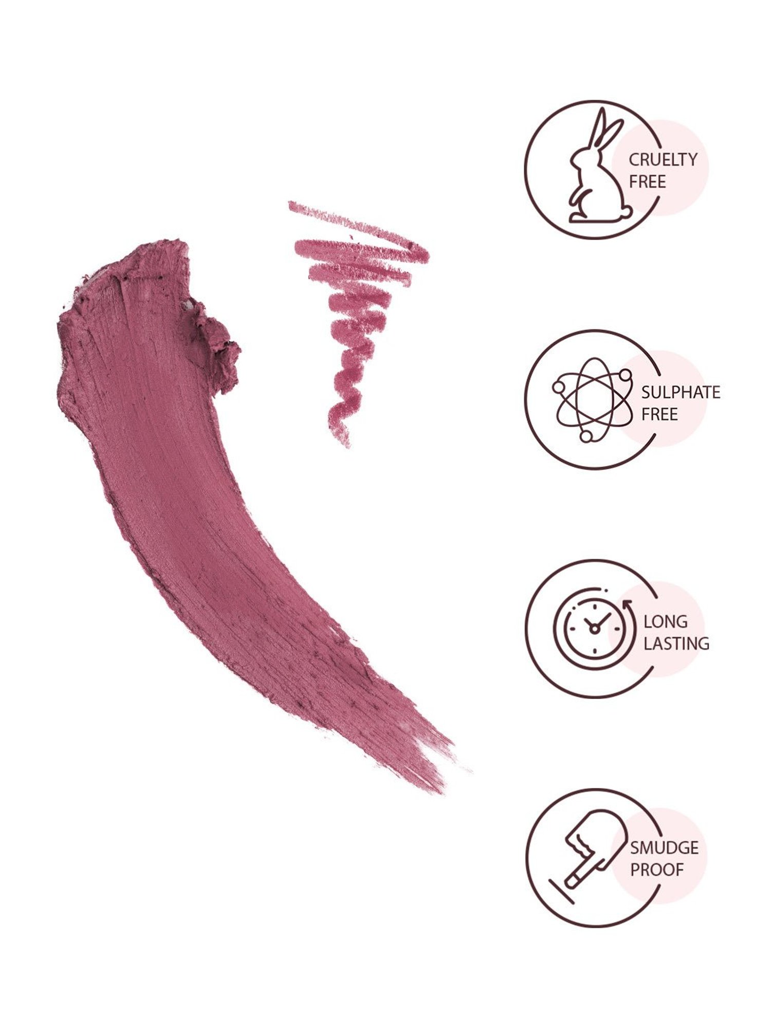 StarStruck By Sunny Leone Liquid Lip Color & Lip Liner Kiss Me Pink