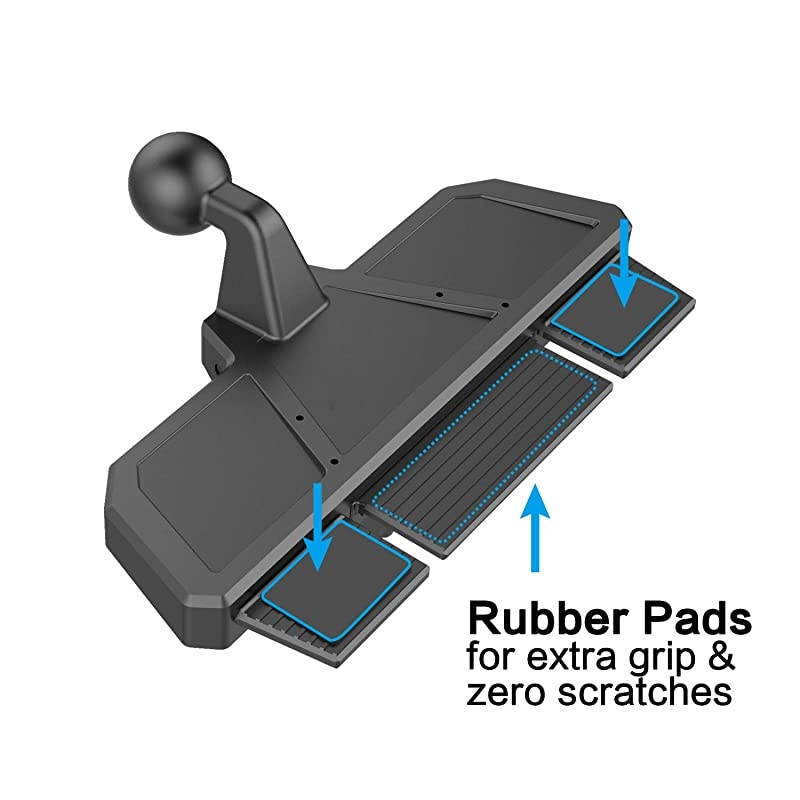 CD GPS Mount Car Holder for Garmin Nuvi Dezl Drivesmart DriveLuxe Series 3.5-7 inch GPS, Satnav CD Slot Dash Mounts, Sat Nav CD Player Holder, CD Tray GPS Mount