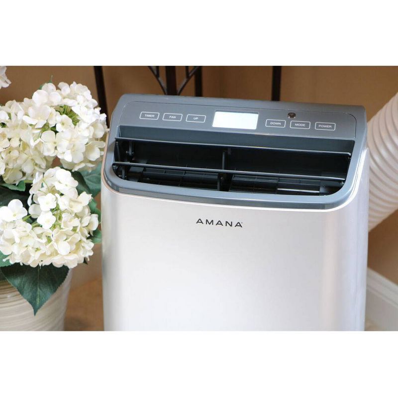 Sunpentown 12000-BTU Portable Air Conditioner with Heater White