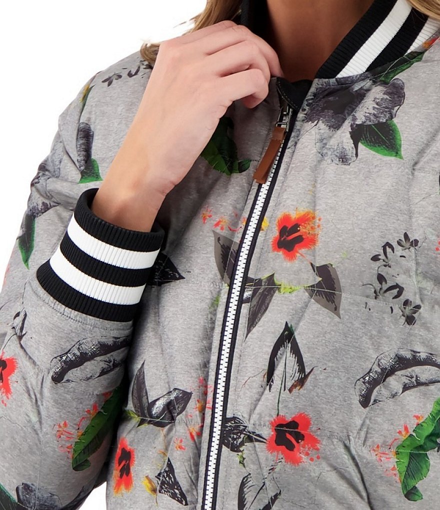 Obermeyer Paige HydroBlock&reg; Classic Quilted Down Floral Jacket