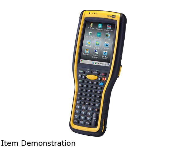 CipherLab 9700 Series 53-key VT Alphanumeric Industrial Mobile Computer, Laser, 1GHz, 4GB/512MB, 3.5" QVGA, 3600Mah, Bluetooth, Wifi America Exclusive, Simple Pack W/Pistol - Win CE 6.0
