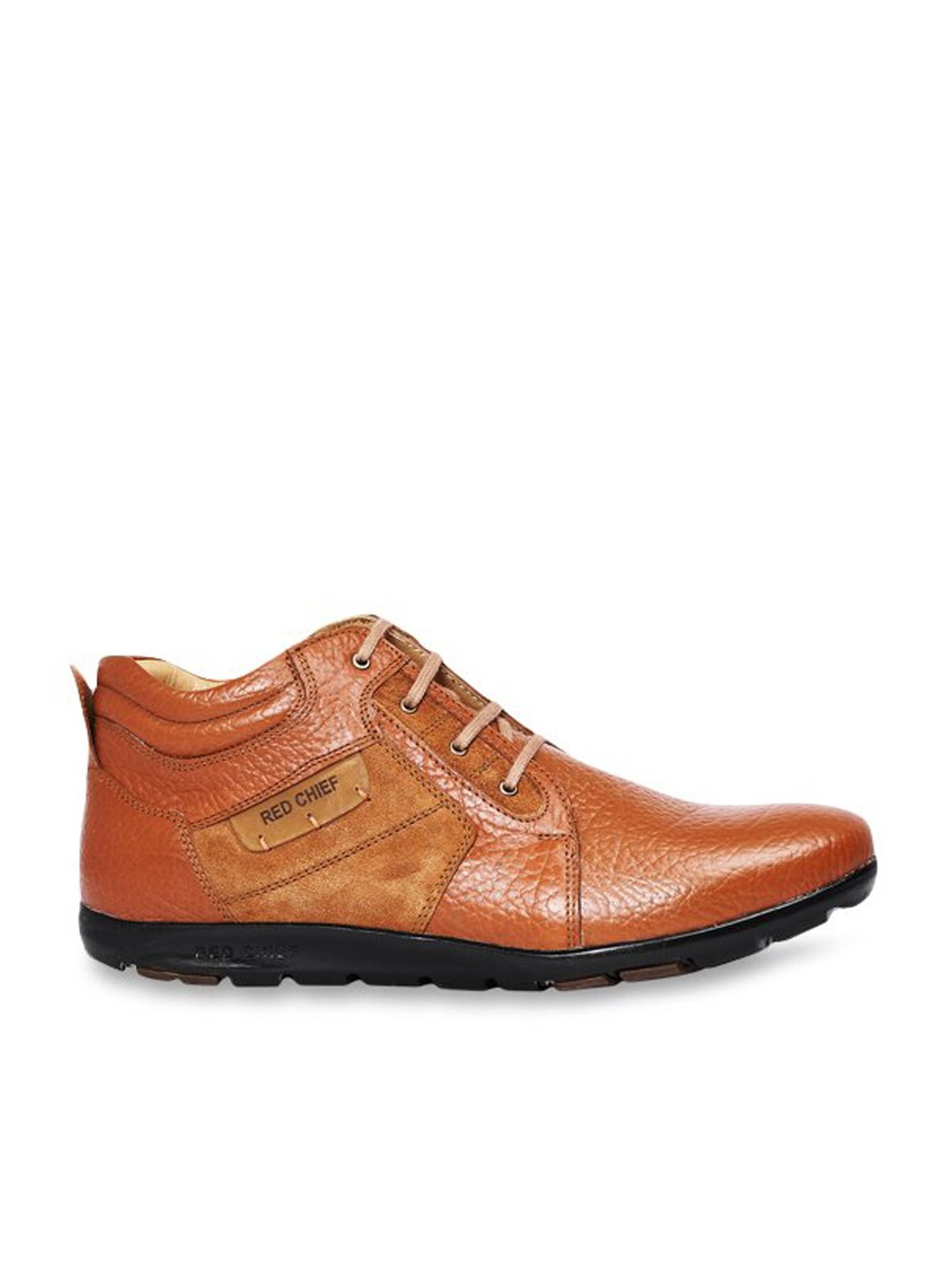 Red Chief Men's Tan Derby Shoes