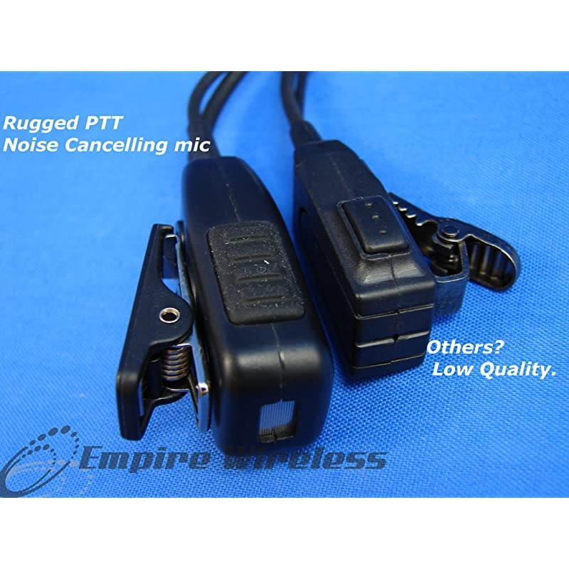 Surveillance Earpiece Mic for Kenwood TK-208, TK-220, TK-240, TK-240D, TK-248, TK-250, TK-260, TK-260G, TK-270, TK-270G, TK-308, TK-340, TK-340D, TK-348, TK-350, TK-353, TK-360, TK-360G, TK-370, TK-3